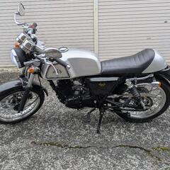 低走行☆AJS キャドウェル125☆令和5年9月新車購入