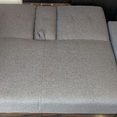 収納付きソファーベッド(傷あり)の画像