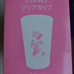 新品 ディズニー クリアグラス コップの画像