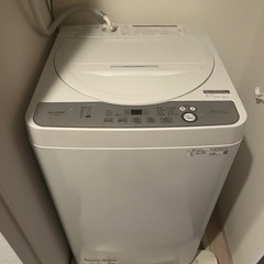 【美品・付属品完備】SHARP 全自動洗濯機 ES-GE6GJ（...