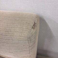 再値引き 23850  L字三人掛けソファ　ハーフアーム、ハーフバックレスト付き 無印良品   ◆大阪市内・東大阪市他 6,000円以上ご購入で無料配達いたします！◆ ※高槻・枚方方面◆西宮・尼崎方面◆生駒方面　それぞれ条件付き無料配送あり！            の画像