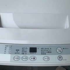 AQUA洗濯機を無料でお譲りしますの画像