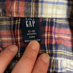 baby gap 12-18m セットアップの画像