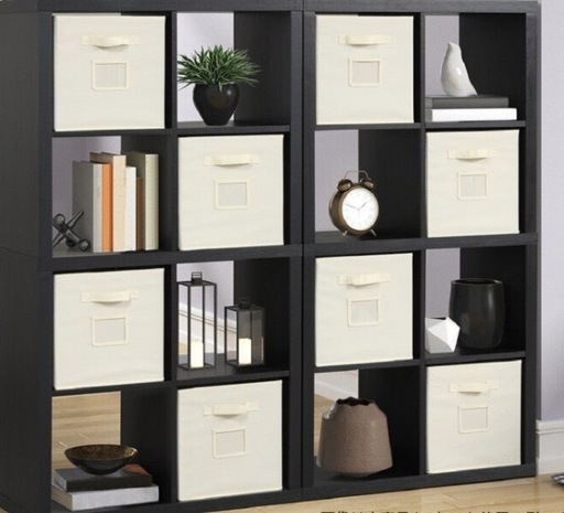 ［値下げ中］木製オープンラック収納ボックス付