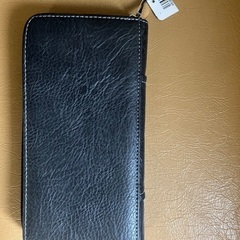 未使用品　合成皮製長財布　の画像