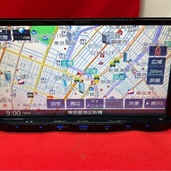美品☆KENWOOD 2025年春地図MDV-D405BT 新品バックカメラ付