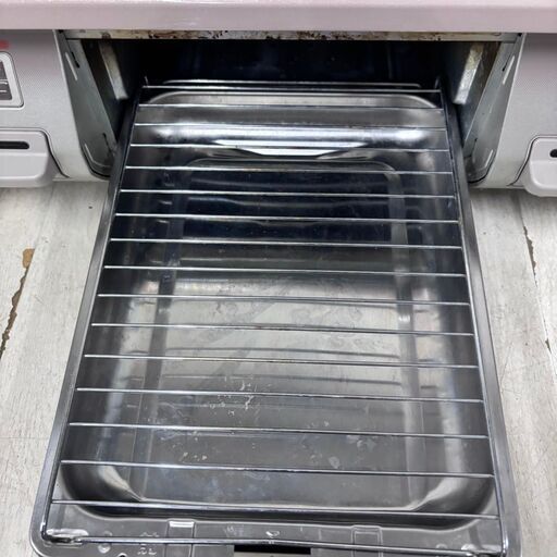  23826  二口都市ガスコンロ　水無片面焼きグリル Rinnai 2022年製 右強火 ◆大阪市内・東大阪市他 6,000円以上ご