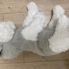 犬のぬいぐるみの画像