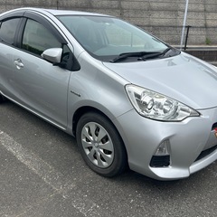 　アクア　(丸2年車検付き)週末値下げの画像