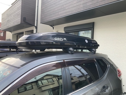 INNO ルーフボックス（BRQ33MBK）INNOルーフキャリア 完品