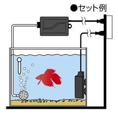 水槽用オートヒーター(24～28℃設定)の画像
