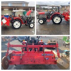 162 鳥取県発 ヤンマー トラクター 24馬力 キャノピー付 688時間 [ RS-24 ] 動作確認済  【あぐり家鳥取中央店】の画像