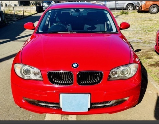 BMW116 UA16 2009年式　赤色