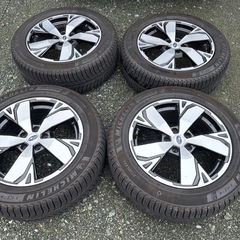 ミシュランタイヤ 225/55 R 18 ホイールセットオールシ...