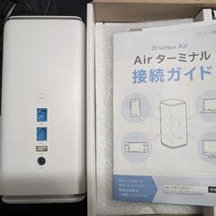 取引中【SoftBank Air】ソフトバンクエアー本体一式
の画像