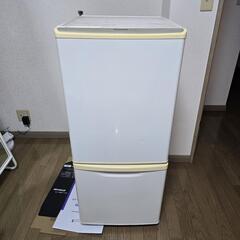 パナソニック　冷蔵庫　ひとり暮らしサイズ　NR-B144W-W