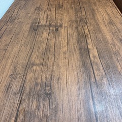 ダイニングテーブル　椅子二脚付きの画像