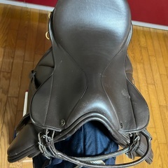 ⭐️ゼッケン付き　乗馬用　鞍　100鞍程度使用⭐️の画像