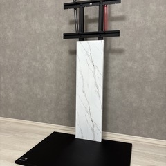 WALL V2  ハイタイプ　ウォルナット　壁掛け風　テレビスタ...