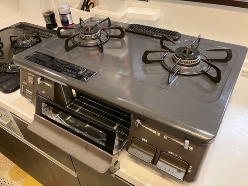 ☆ジモティ割あり☆ Paroma 都市ガステーブル IC-S37-R 21年製 動作