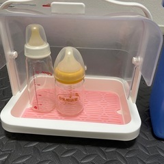 哺乳瓶、ミルトン洗浄、洗浄乾燥ケース他の画像