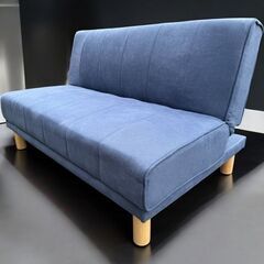 【美品】〇ベルーナ BELLUNA 2人掛けソファベッド 折り畳...