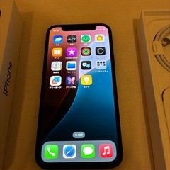 【美品】Apple iPhone 12 mini ブラック 本体の画像