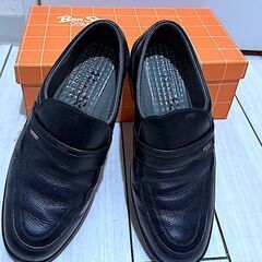 【23.5/3E】bon step OTSUKA ビジネスローファーコンフォートシューズ　ブラック ボンステップ メンズ靴の画像