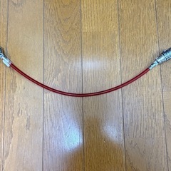 自転車ワイヤーロック(２つ)の画像