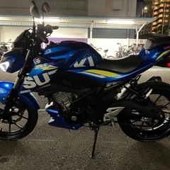 GSX-S 125 人気のトリトンブルーメタリック！
