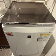 ES-PW10E-T SHARP 縦型洗濯機 乾燥機能付き 20...