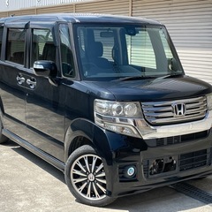 N-BOXカスタム　中期型　修復歴無　車検令和9年5月迄　安心パ...