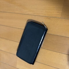 未使用　長財布　黒　の画像