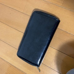 未使用　長財布　黒　の画像