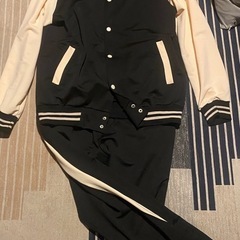 【新品・未着用】ベースボールジャケット　セットアップXLサイズ