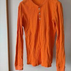 ユニクロ　ワッフルヘンリーネックTシャツ