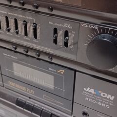 レトロ　レコード　機器　オーディオ　カセット　②の画像