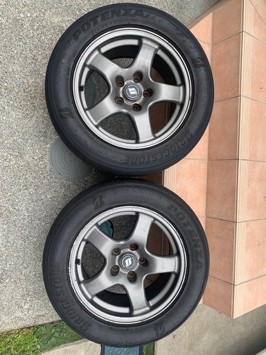 R32 GT-Rホイール➕BS RE71RS 245-50R16 2本