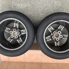 R32 GT-Rホイール➕BS RE71RS 245-50R16 2本  の画像