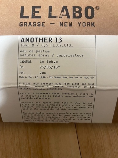 お急ぎです！国内正規品LE LABO MOTHER 13 &THE NOIR 29香水セット