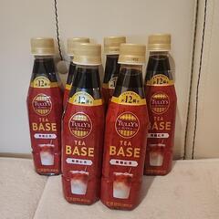 TULLY'S　タリーズ　無糖紅茶ベース　6本セット