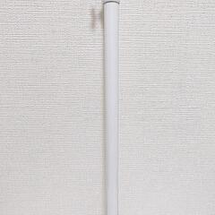 突っ張り棒伸縮可(74.5cm↔119cm)/ホワイト
