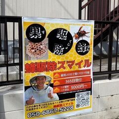 🐝蜂の巣駆除は【蜂駆除スマイル】にお任せ下さい！🐝 - さいたま市