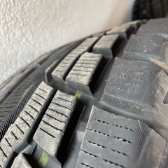 4/4 Air/G Rocks  Matte Black/マットブラック Rim Diamond Cut/リムDC（ダイヤカット）スタッドレスタイヤセット　245/70R17の画像