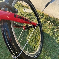 子ども用自転車18インチ赤の画像