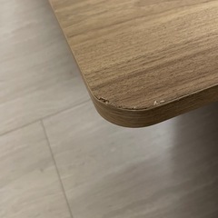 0円★5/24までに受け取り希望★折りたたみローテーブル 高さ 32cmの画像