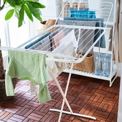 IKEA  洗濯干し　タオル　バスタオル