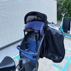 自転車用チャイルドシート前後セット Combi＆Panasoni...