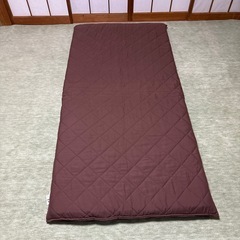 マットレスシングル強度圧縮加工ブラウン