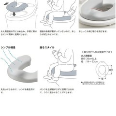 お値下中【Richell】ソフト補助便座の画像